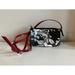 Nine West Bags | Nine West Black And White Floral Cross Body Purse | Color: Black/White | Size: Os