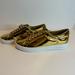 Michael Kors Shoes | 14 Karat Michael Kors Ruth Sneakers In Gold Size 7 | Color: Gold | Size: 7