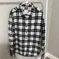 American Eagle Outfitters Shirts | Mens American Eagle Flannel Shirt | Color: Black/Gray | Size: Xl