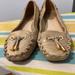 Kate Spade Shoes | Kate Spade Gold Metallic Leather Loafer Size 7 | Color: Gold | Size: 7