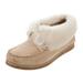 Tory Burch Shoes | Like New Tory Burch Sorel Suede Moccasins - Brown Nude Tan Flats With Fur | Color: Brown/Tan | Size: 6.5