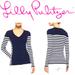 Lilly Pulitzer Sweaters | Lilly Pulitzer Adelaide Striped Pullover Sweater Sz M | Color: Blue/White | Size: M