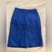 J. Crew Skirts | J.Crew Wool Pencil Skirt Size 4, Royal Blue. | Color: Blue | Size: 4