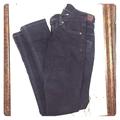 Levi's Pants & Jumpsuits | Levi’s Superlow Jean Pinstripe Jean Size 24 | Color: Blue/Gray | Size: 24