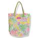 Lilly Pulitzer Bags | Lilly Pulitzer Estee Lauder Tote Bag Purse Shoulder Books Shopper Beach Travel | Color: Pink/White | Size: Os