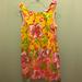 Lilly Pulitzer Dresses | Lilly Pulitzer Bright Yellow Sundress. Size 4 | Color: Pink/Yellow | Size: 4