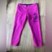 Lululemon Athletica Pants & Jumpsuits | Lululemon X Soulcycle Reversible Crop; Size 6, Black & Hot Pink | Color: Black/Pink | Size: 6