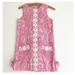 Lilly Pulitzer Dresses | Lilly Pulitzer Little Lilly Shift Dress In Hibiscus Pin | Color: Pink/White | Size: 10g