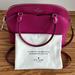 Kate Spade Bags | Kate Spade Payton Colorblock Mdm Dome Satchel Leather Bag With Dust Bag-Magenta | Color: Pink | Size: Os