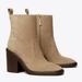 Tory Burch Shoes | New! Tory Burch Heeled Ankle Boot Size 6 | Color: Brown/Tan | Size: 6