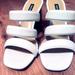 Nine West Shoes | Nine West Slide Sandals. | Color: White | Size: 8.5