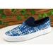Jessica Simpson Shoes | Jessica Simpson Women Sz 7.5 M Blue Flats Fabric Shoes | Color: Blue | Size: 7.5