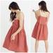 Madewell Dresses | Madewell Embroidered Sunflower Dress Women’s Small Salmon/Pink /Coral Sundress | Color: Pink/Red | Size: S