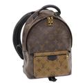 Louis Vuitton Bags | Louis Vuitton Monogram Reverse Palm Springs Pm Backpack M43116 Lv Auth 49637 | Color: Tan | Size: W8.7 X H11.4 X D3.9inch