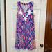 Lilly Pulitzer Dresses | Lilly Pulitzer Nwt Gemma Swing Dress In Multi Luminescent, Size Xs | Color: Blue/Pink | Size: Xs