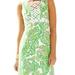 Lilly Pulitzer Dresses | Lilly Pulitzer Rosie Square Neck Shift Dress Green Size 0 | Color: Green/Pink/Red/White | Size: 0