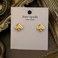 Kate Spade Jewelry | Kate Spade Gold Everyday Spade Minimalist Earrings With Dust Bag | Color: Gold | Size: Os