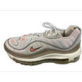 Nike Shoes | Nike Air Max 98 Women’s Size 9.5 White Orewood Brown Lace Up Ci 9907-100 | Color: Orange/White | Size: 9.5