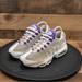 Nike Shoes | Nike Air Max 95 Wolf Grape Womens Athletic Shoes Retro Running Trainer Gray Sz 7 | Color: Gray/White | Size: 7