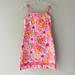 Lilly Pulitzer Dresses | Lilly Pulitzer Girls Pink White And Orange Design Dress (Size: 14) | Color: Orange/Pink | Size: 14g