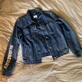 Burberry Jackets & Coats | Kids Unisex Burberry Denim Jacket | Color: Blue | Size: 14b