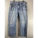 Levi's Jeans | Levis 569 Jeans Mens 34 X 32 Loose Fit Straight Leg Some Wear Light Wash Baggy | Color: Blue | Size: 34