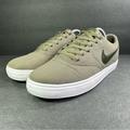 Nike Shoes | Nike Sb Check Solarsoft Canvas Skate Sneakers Mens 9.5 Olive Green Casual Shoes | Color: Green | Size: 9.5