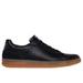 Skechers Men's Mark Nason: New Wave Cup - Hux Sneaker | Size 10.5 | Black | Leather/Synthetic