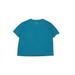 Fruit of the Loom Short Sleeve T-Shirt: Teal Print Tops - Kids Boy's Size Large