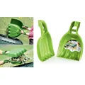 2X Leaf Grabs Grabber Hand Held Collector Gather Leaves Cleaning Garden Scoops