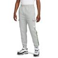 Nike Herren Hose M NSW Repeat Sw FLC Cargo Pant, Dk Grey Heather/Dk Grey Heather/White, DX2030-066, XS