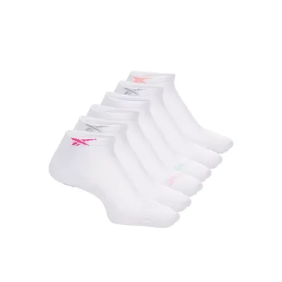 Reebok Womens Logo Low Cut Socks 6 Pairs