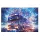 Bus Car Jigsaw Puzzles for Adults 1000 Pieces - Kids Wooden Jigsaw Puzzle - Recycled Board Picture Puzzle - Precision Cut 1000 Piece Jigsaw Puzzle (75 * 50cm)