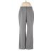 Kasper Dress Pants - High Rise: Gray Bottoms - Women's Size 8 Petite