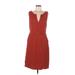 Tabitha Casual Dress - Sheath: Red Tweed Dresses - Women's Size 6