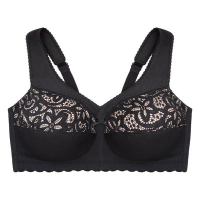 GLAMORISE - MagicLift Baumwoll-Stütz-BH - Schwarz Unterwäsche 1 ct Damen (58.89 € / 1 ct) Image