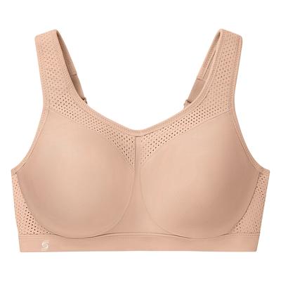 GLAMORISE Nahtloser Sport-BH für hohe Belastung - Kaffee 105H Damen Image