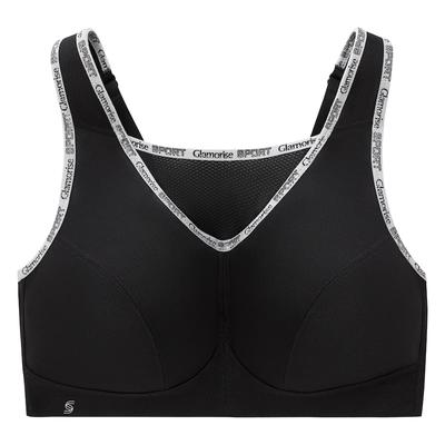 GLAMORISE - Sport-Bustier mit bestem Halt - Schwarz Unterwäsche 1 ct Damen (51.89 € / 1 ct) Image