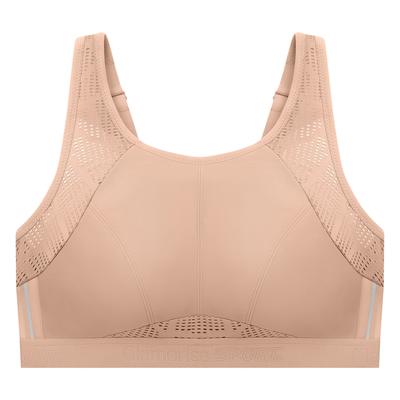 GLAMORISE Atmungsaktiver Mesh-Sport-BH - Haut 80H Damen Image