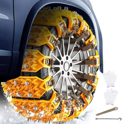 JrapDuty-Traction Antidérapante pour Voiture Sécurité des Pneus Automobiles Anti-neige Anti-boue