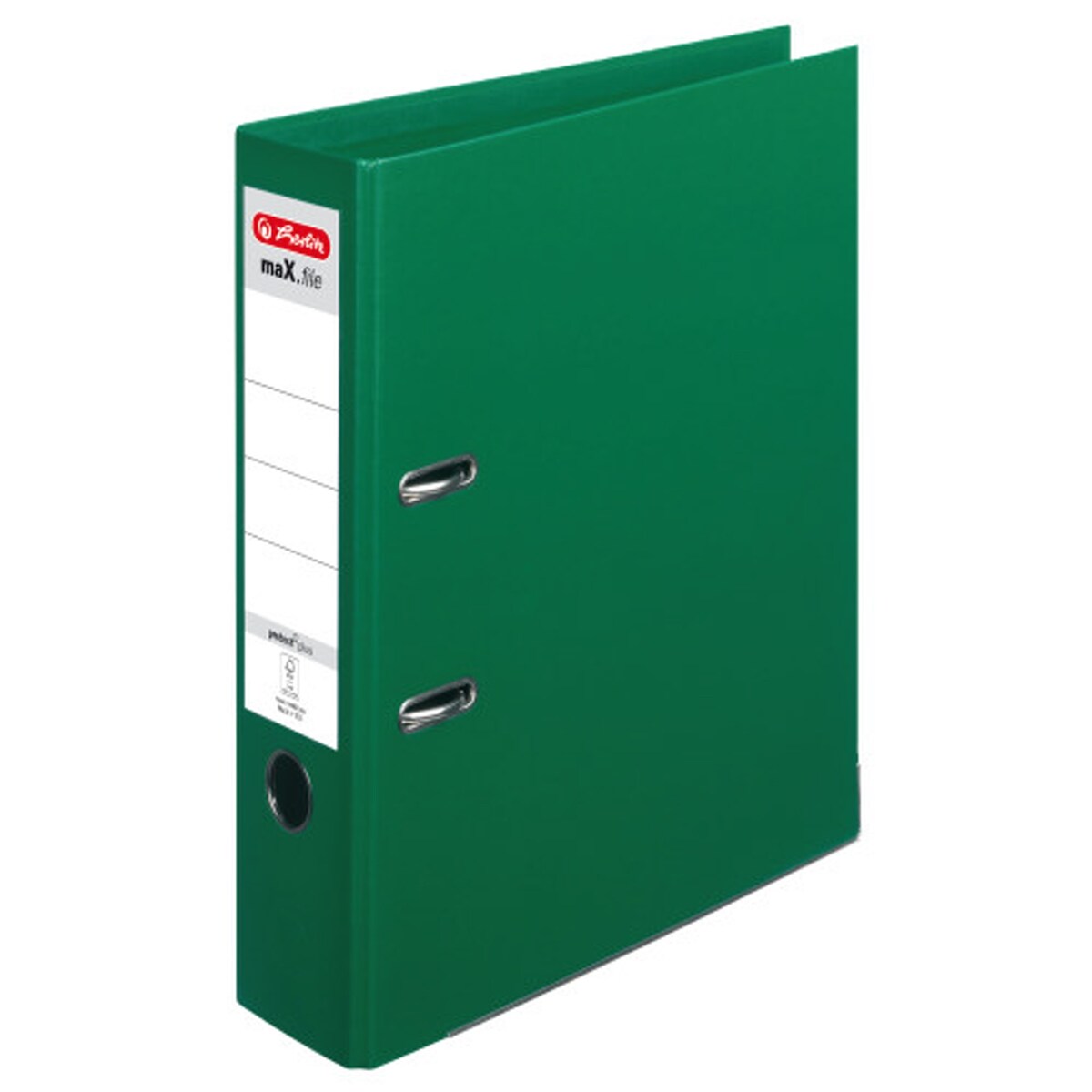 Herlitz Ordner maX.file protect plus 10834349 A4 80mm PP grün Image