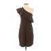 Summer and Sage Casual Dress: Brown Dresses - Women's Size Small