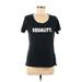 Nike Active T-Shirt: Black Activewear - Women's Size Medium