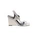 Vince Camuto Wedges: White Shoes - Women's Size 8