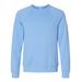 Bella + Canvas 3901 Sponge Fleece Crewneck Sweatshirt in Carolina Blue size Small | Triblend DG3901, BC3901, B3901