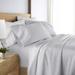 Becky Cameron Solid Brushed 300 Thread Count Cotton Sheet Set