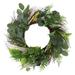 Pure Garden 22-Inch Sweet Anne Eucalyptus Wreath