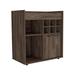 Bar Cabinet, Two Concealed Shelves, Six Wine Cubbies