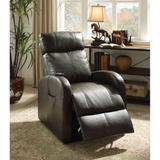 Power Motion Lift Recliner Tufted PU Leather Upholstered Recliner w/Power Lift & Reclining, Modern Home Theater Leather Seating