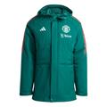 Manchester United adidas Training Stadium Parka Jacke – Grün